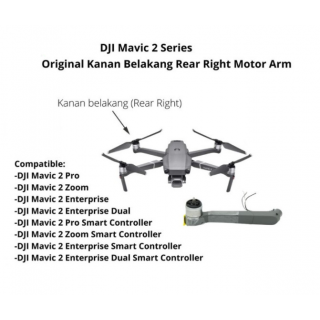 Dji Mavic Mini Right Rear Arm - Dji Mavic Mini Kaki Kanan Belakang